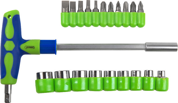 Изображение товара Отвертка General Lighting G-Tec №2 + насадки / 901211 (21 предмет)