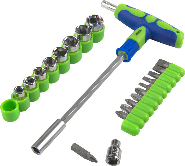 Изображение товара Отвертка General Lighting G-Tec №2 + насадки / 901211 (21 предмет)