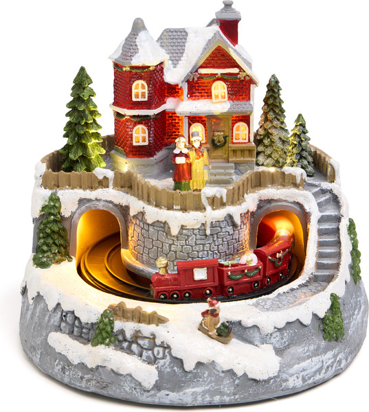 Изображение товара Световая фигурка Lefard Загородный домик с LED-подсветкой 146-2228