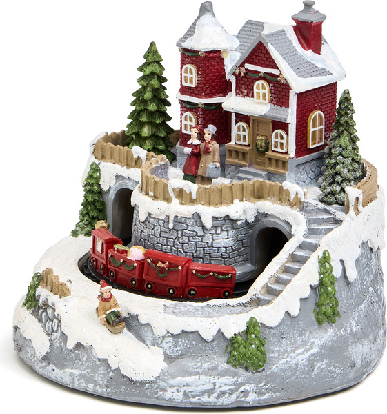 Изображение товара Световая фигурка Lefard Загородный домик с LED-подсветкой 146-2228