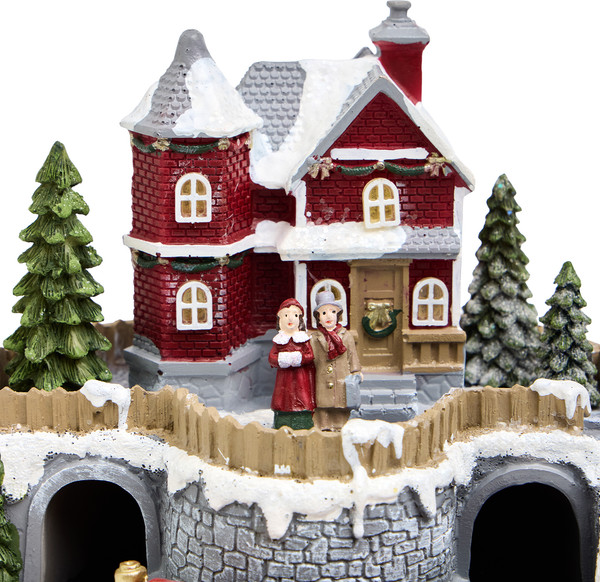 Изображение товара Световая фигурка Lefard Загородный домик с LED-подсветкой 146-2228