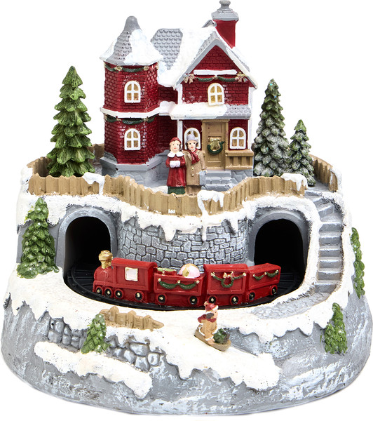 Изображение товара Световая фигурка Lefard Загородный домик с LED-подсветкой 146-2228