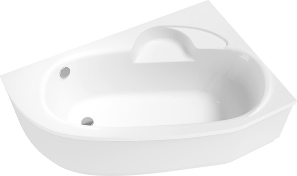 Изображение товара Ванна акриловая Lauter Valencia 150x100 / 2102150R (с ножками и сифоном 21Y32001 матовый черный)