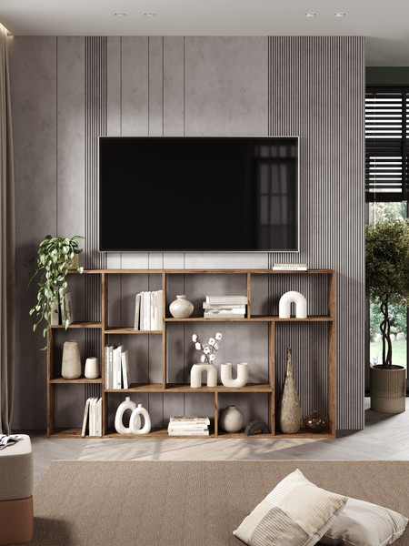 Изображение товара Стеллаж Eligard Horse 115 (дуб веллингтон)