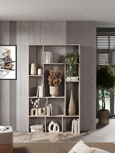 Изображение товара Стеллаж Eligard Horse 115 (дуб монтерей)