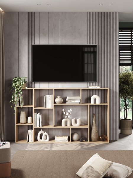 Изображение товара Стеллаж Eligard Horse 115 (дуб сонома)