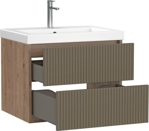 Изображение товара Тумба под умывальник Cersanit Classic Ribble 60 / 69279 (коричневый)