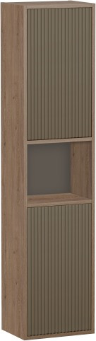 Изображение товара Шкаф-пенал для ванной Cersanit Classic Ribble 35 универсальный / 69282 (коричневый)