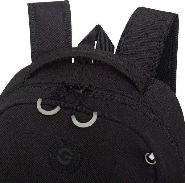 Изображение товара Школьный рюкзак Grizzly RB-651-5 (черный/белый)