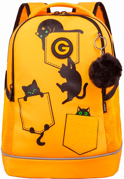 Изображение товара Школьный рюкзак Grizzly RG-663-2 (желтый)