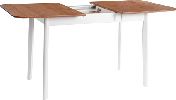 Изображение товара Обеденный стол Tetchair Соната Люкс раздвижной (антик/белый)