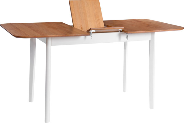 Изображение товара Обеденный стол Tetchair Соната Люкс раздвижной (антик/белый)