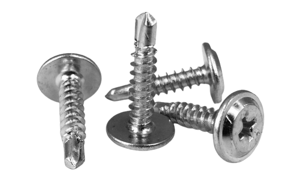 Изображение товара Саморез MFIX С прессшайбой 4.2х25 сверло оцинкованный (50шт, дой-пак)