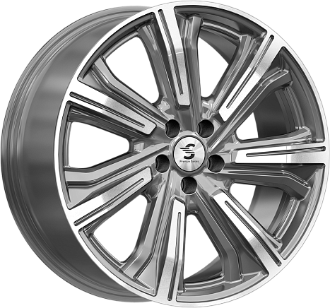 Изображение товара Литой диск SKAD Kleemann 20x8.5" 5x108мм DIA 65.1мм ET 36мм (Diamond Gloss Graphite)