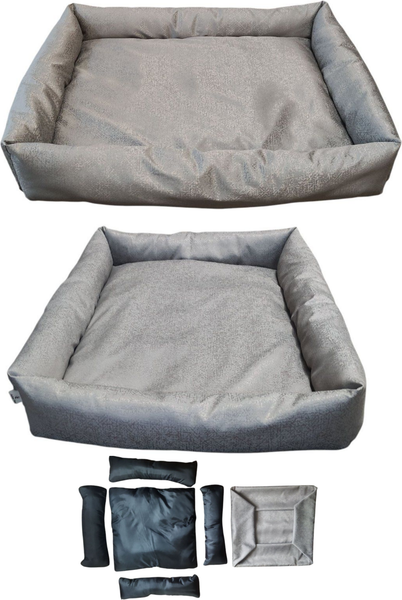 Изображение товара Лежанка для животных Лидер Тэкс Текстиль 01-ЛТ (M, серый)