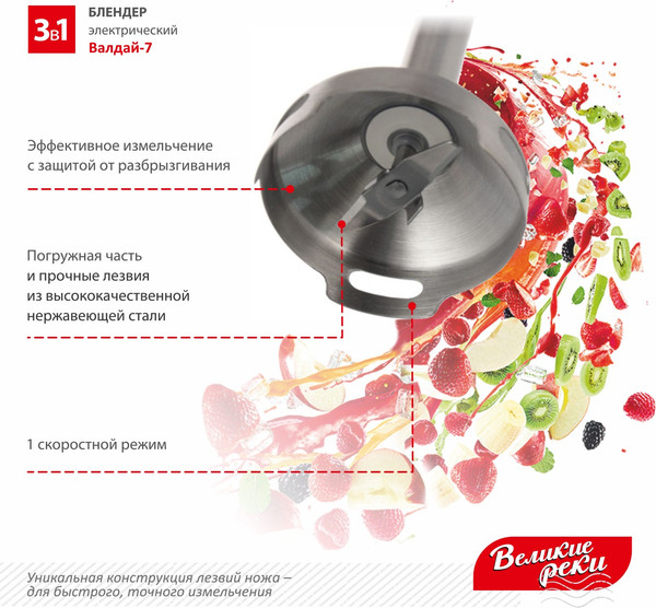 Изображение товара Измельчитель-чоппер Великие Реки Валдай-7