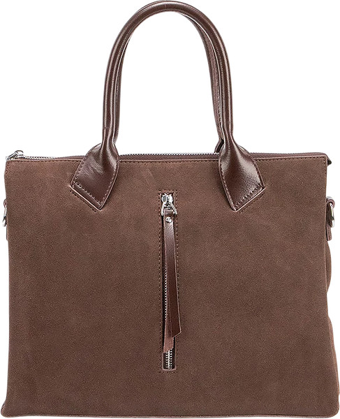 Изображение товара Сумка Poshete 931-1561-220Z-DCF (темный кофейный)