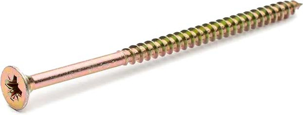 Изображение товара Саморез MFIX Универсальный 5.0х60 неполная резьба желтый цинк (25шт, дой-пак)