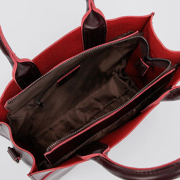 Изображение товара Сумка Poshete 931-8634-1-220-DBD (темно-бордовый)