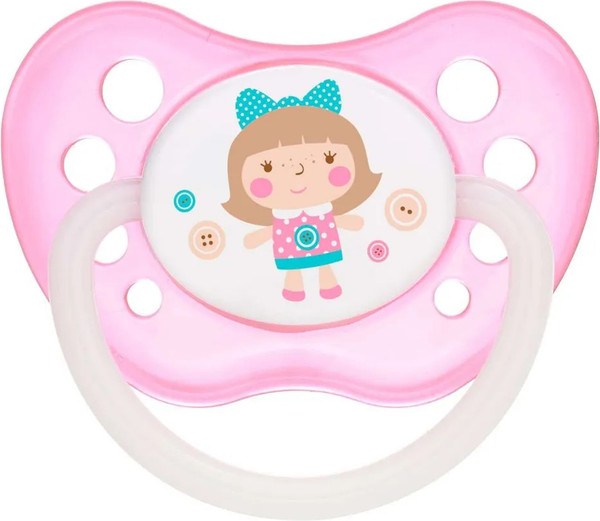 Изображение товара Пустышка Canpol Латексная анатомическая 0-6мес / 23/259 (в ассортименте)