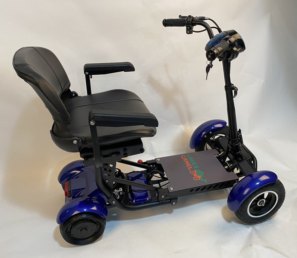 Изображение товара Электроскутер Green Camel Кольт 801 FAT 36V 15.6Ah 2x400W (синий)