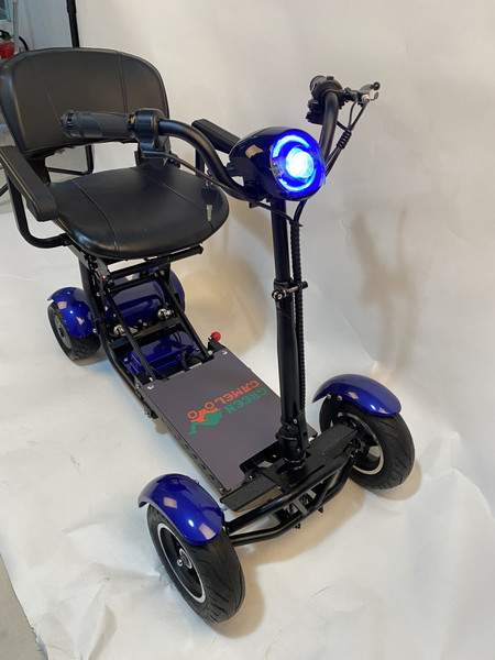 Изображение товара Электроскутер Green Camel Кольт 801 FAT 36V 15.6Ah 2x400W (синий)