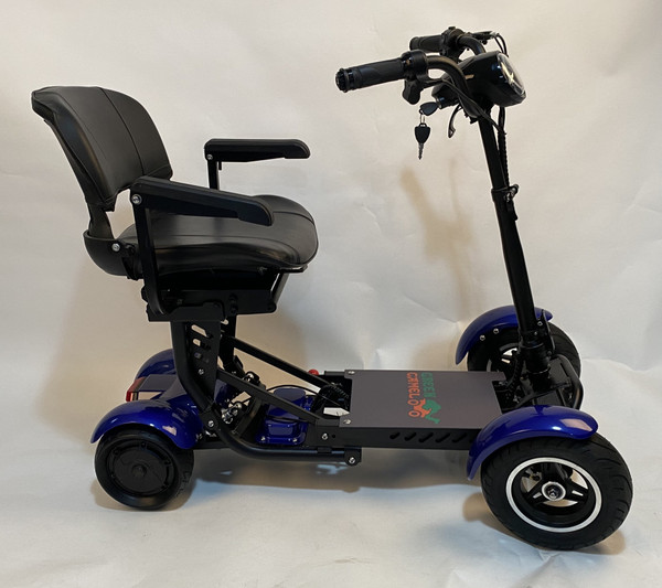 Изображение товара Электроскутер Green Camel Кольт 801 FAT 36V 15.6Ah 2x400W (синий)