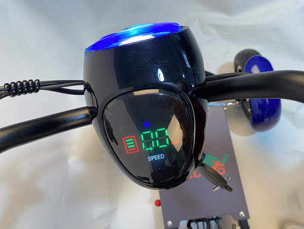 Изображение товара Электроскутер Green Camel Кольт 801 FAT 36V 15.6Ah 2x400W (синий)