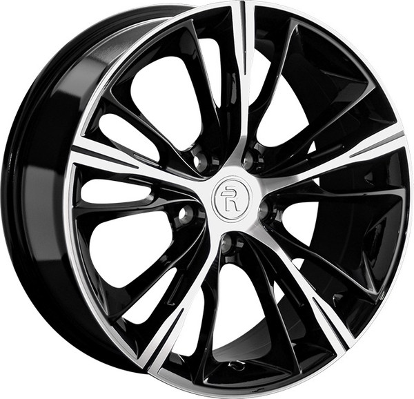 Изображение товара Литой диск Replay GS46 18x8" 5x114.3мм DIA 67.1мм ET 34мм BKFP