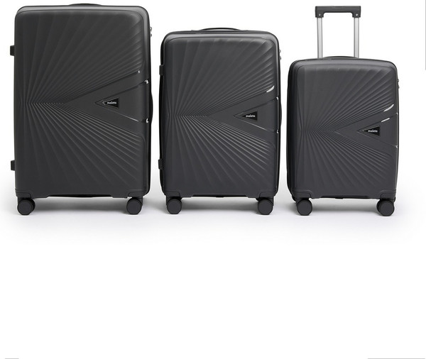 Изображение товара Набор чемоданов Maleta PP-53 (3шт, темно-серый)