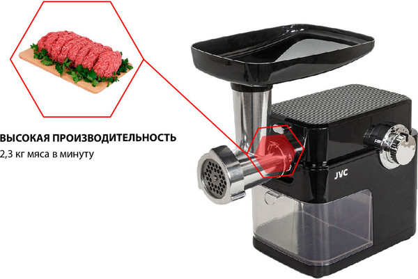 Изображение товара Мясорубка электрическая JVC JK-MG162