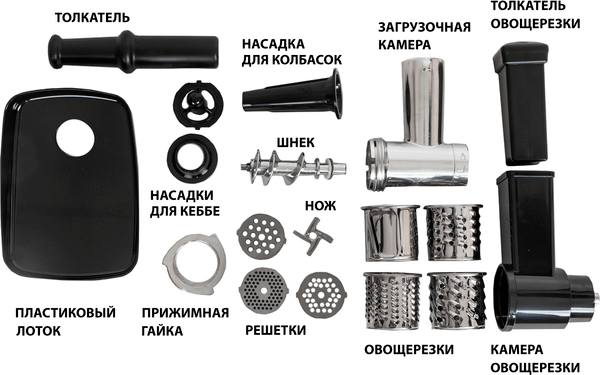 Изображение товара Мясорубка электрическая JVC JK-MG162
