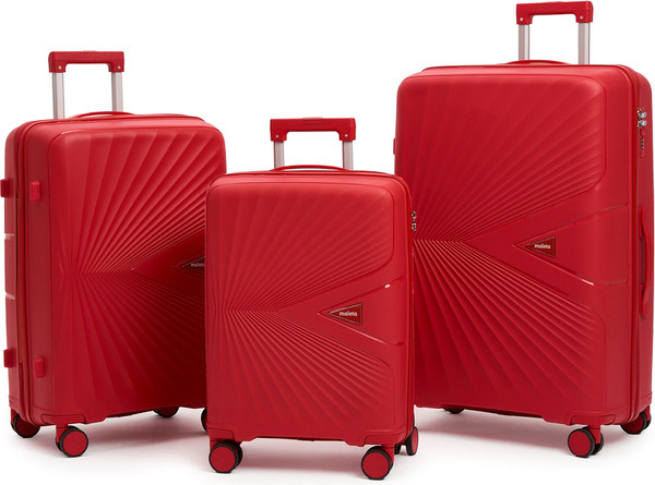 Изображение товара Набор чемоданов Maleta PP-53 (3шт, красный)