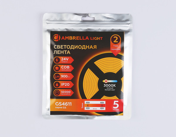 Изображение товара Светодиодная лента Ambrella GS4611