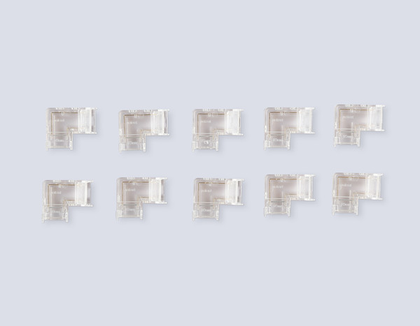 Изображение товара Набор коннекторов для светодиодной ленты Ambrella GS6861 (10шт)