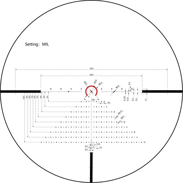 Изображение товара Оптический прицел Vector Optics Constantine 1-8x24 Rar Ffp Vco-1 Mil