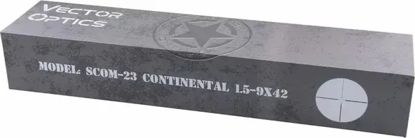 Изображение товара Оптический прицел Vector Optics Continental 1.5-9x42 Hunting SFP / SCOM-23
