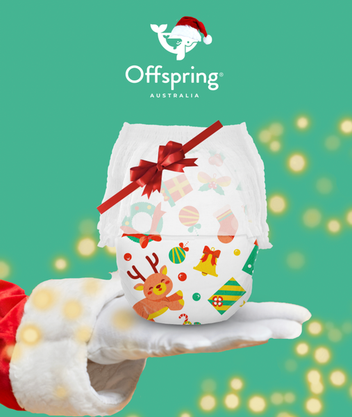 Изображение товара Подгузники детские Offspring S 3-6кг Первый Новый Год / OF01S48XMAS (48шт)