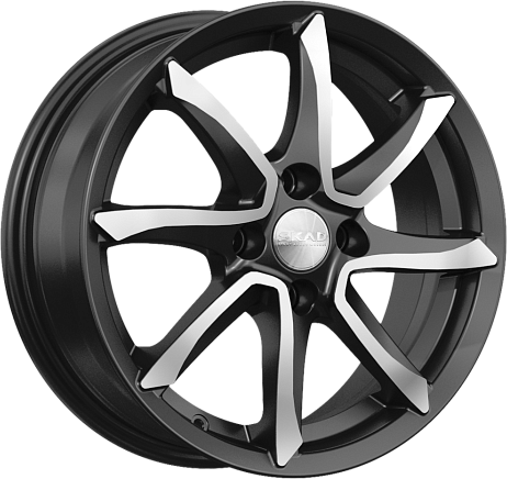 Изображение товара Литой диск SKAD Осака 15x6" 4x100мм DIA 60.1мм ET 50мм Алмаз бархат новый