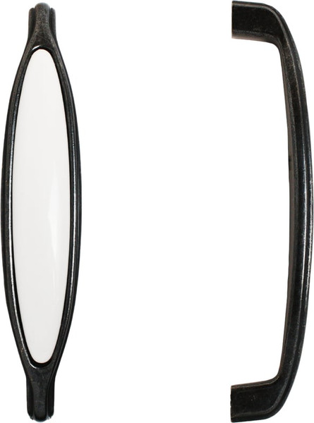 Изображение товара Ручка для мебели StahlBuro C0003-128 BL (2шт, черный матовый)