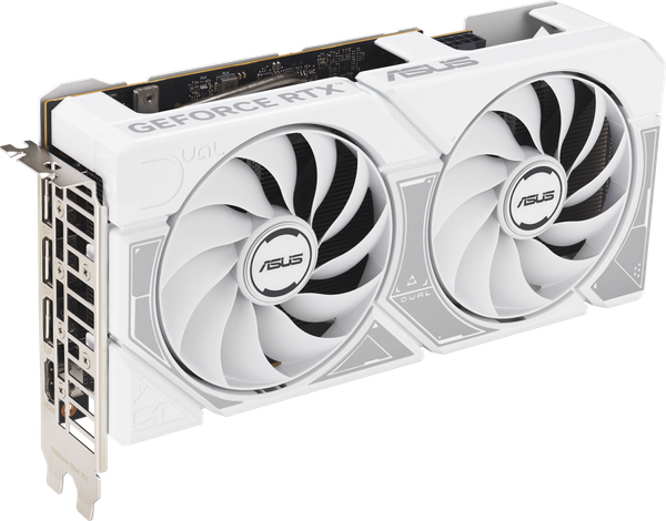 Изображение товара Видеокарта Asus GeForce RTX 5060 Dual White OC Edition (DUAL-RTX5060-O8G-WHITE)