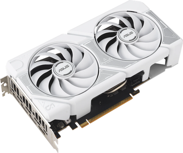 Изображение товара Видеокарта Asus GeForce RTX 5060 Dual White OC Edition (DUAL-RTX5060-O8G-WHITE)