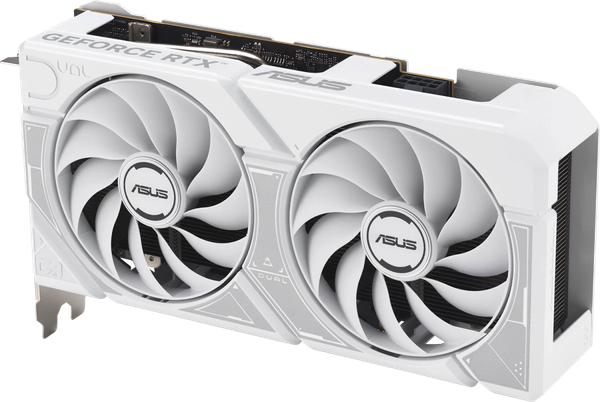 Изображение товара Видеокарта Asus GeForce RTX 5060 Dual White OC Edition (DUAL-RTX5060-O8G-WHITE)