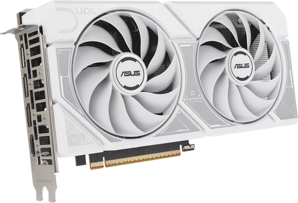 Изображение товара Видеокарта Asus GeForce RTX 5060 Dual White OC Edition (DUAL-RTX5060-O8G-WHITE)