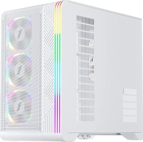 Изображение товара Корпус для компьютера 1stPlayer VT7 / VT7-WH-4FS7-W (белый, без БП)