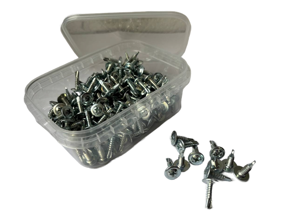 Изображение товара Саморез MFIX С прессшайбой 4.2х25 сверло оцинкованный (200шт, контейнер)