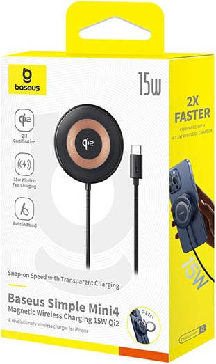 Изображение товара Зарядное устройство беспроводное Baseus P10273300121-01 (черный)