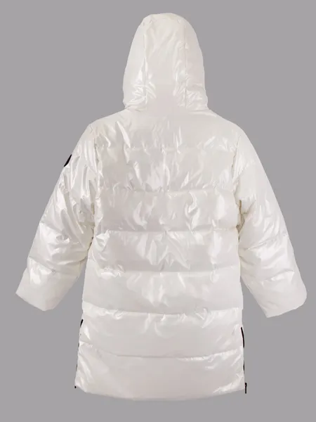 Изображение товара Пальто детское Amarobaby Fancy / AB-OD25-FANCY29/33-140 (р.140, молочный)