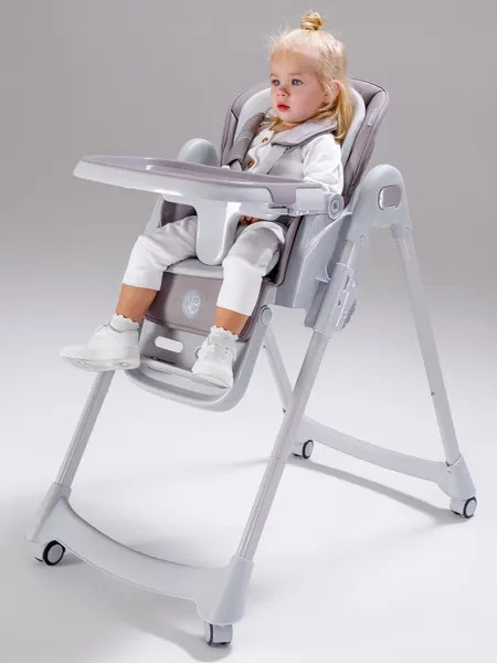 Изображение товара Стульчик для кормления Amarobaby Yummy / AB25-23YUM/12 (коричневый)