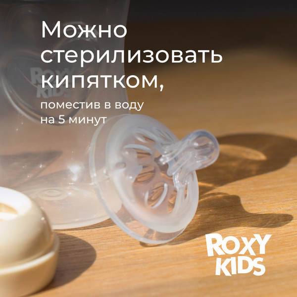 Изображение товара Набор сосок ROXY-KIDS Natural / RBTL-004-S (2шт)